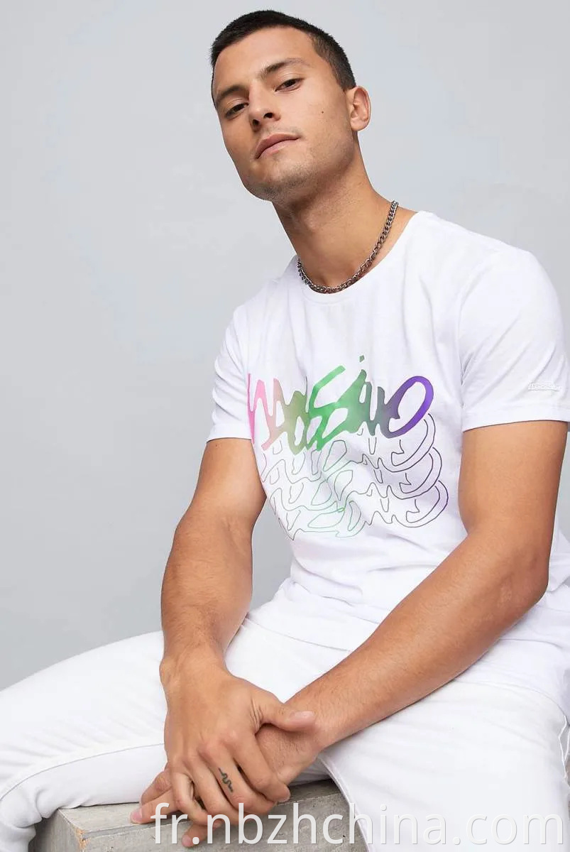 Mens Casual Organic Cotton Tee